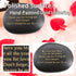 Unique Mom Gifts from Son or Daughter - I love you Mom For all the years, Thank you for loving me, Don't forget, You'll always be my rock - Rare Unique Engraved Stone Gifts for Mom in Thanksgiving
