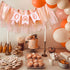Bohemian 1st Birthday Banner - Bohemian Rainbow High Chair Banner, First Birthday High Chair Bunting Decoration, Silent and Neutral Modern Girl, Smash Cake Props, Photographer Photo Props.