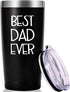 Best Dad Ever Mug.Dad Gifts.Father Day,Birthday,Christmas Gifts for Men,Dads,New Daddy,Papa,Father from Wife,Son,Daughter Tumbler(20oz Black)