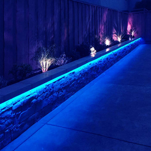 Awinking Solar Strip Lights 180 LED 19.7Ft, 8 Lighting Modes Solar Powered LED Strip Lights Waterproof Outdoor Christmas Solar Tape Lights for Christmas Decor Party House Garden Deck Patio Step Pool
