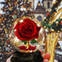 Valentine's Day Gifts for her,Birthday Gifts Beauty and Beast Rose for her, Forever Flower for Valentine's Day Wedding Anniversary Christmas Rose Gift Presents