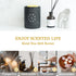 Bobolyn Electric Wax Melt Warmer Metal Wax Burner Wax Cube Melter Fragrance Warmer for Scented Wax & Essential Oil Burner (Lotus Carving)