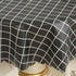 LOHASCASA Round Vinyl Oilcloth Tablecloth Waterproof PVC Wipeable Peva Heavy Duty Rustic Plastic Spillproof Tablecloth for Camping Buffalo Plaid 54 Inch