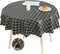 LOHASCASA Round Vinyl Oilcloth Tablecloth Waterproof PVC Wipeable Peva Heavy Duty Rustic Plastic Spillproof Tablecloth for Camping Buffalo Plaid 54 Inch