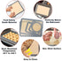 Silicone Baking Mats, Set of 7, BPA-Free Food Grade Reusable Baking Mat Professional Non-stick Pastry Mat Oven Liner Sheets Mats Silicone pan liners Square Cake Pan Mat Silicone Oil Brush &Knife
