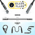 GlareFlare LED Neck Reading Light, Book Light for Reading in Bed, Book Lamp with 3 Colors Dimmable Brightness, Rechargeable USB, Ideal for Hands-Free Reading, Knitting, Camping, Repairing, Night Walk