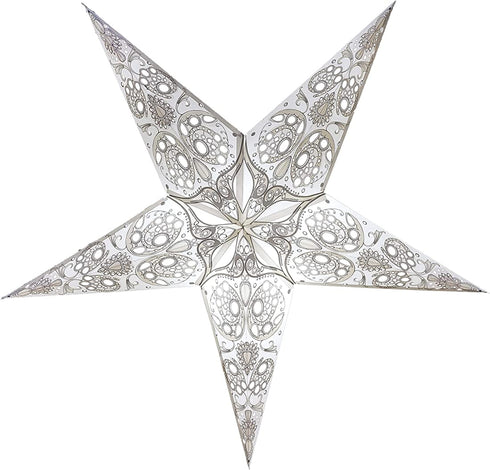 GalaxyArts - Maharani (White) - Paper Star Lantern
