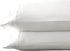 Brielle Home Tencel Lyocell Sateen Pillowcase Set 300 Thread Count Easy Care Luxury Feel Pillow Case Set, White, Standard