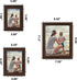 CRUGLA Gallery Frame Set of 6 for Wall Decor Tabletop Vertical Horizontal Display, Assorted Collage Photo Frames, Two 4x6 Picture Frames, Two 5x7 Picture Frames, Two 8x10 Picture Frames, Brown