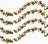 PONKING Artificial Rose Vine Flowers with Green Leaves, 8 Vine Plant 68FT Hanging Fake Flower Garland, Roses Vine for Home Hotel Office Wedding Party Garden Craft Wall Decor (Pink)