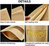 100 Pcs Resealable bags,4.7" x 7.9" Stand Up Kraft Paper Bags with Matte Window, Zip Lock Food Storage Bags for Packaging Products, Reusable, Sealable