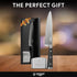 Kitchen Knife, Chef Knife - 8 inch Cooking Knife, Legendary Chef Sharp Knife - Meat Knife, Chefs Knife - German Steel, and Walnut Handle, Includes Finger Guard and Box