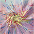 Pink Tapestry Burning Sun Tapestry Psychedelic Hippy Tie Dye Sun Tapestries Celestial Sun and Moon with Stars Tapestry Abstract Wall Tapestry for Bedroom, Living Room, Dorm Decor (78.7"*59", Pink)