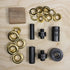 General Tools 3/8"-1/2" Grommet Kit - Rustproof Solid Brass Grommets for Tarp Repair, Reinforcing Canvases, and Fabric Rings