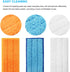 Adouiry Washable Mopping Pads for IRobot Braava Jet 240 241 Sweeping Pads, Reusable Wet Damp Dry (9 PCS)