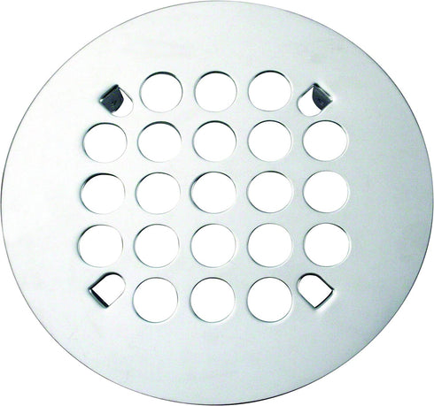 Westbrass Florestone Snap-In Shower Strainer, Polished Chrome, D3191-26