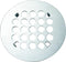Westbrass Florestone Snap-In Shower Strainer, Polished Chrome, D3191-26
