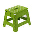 Folding Step Stool - 11 inches high - Lightweight, Sturdy, Secure, Carry Handle, Easy to Open, Suitable for Kitchen, Bathroom, Bedroom, Outdoor Camping and Fishing