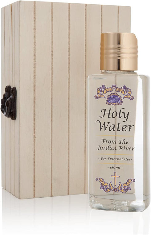 Holy Water From The Jordan River 180ml with Certificate and House Blessing Card
