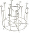 Ninja - AOP103BRN Ninja Foodi Skewer Stand, 1 piece, stainless steel