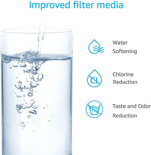 Replacement for Brita Water Filter, Pitchers and Dispensers, Classic OB03, Mavea 107007, and More, NSF, TœV SœD Certified Pitcher Water Filter, 1 Year Filter Supply, by AQUA CREST, 6 Count