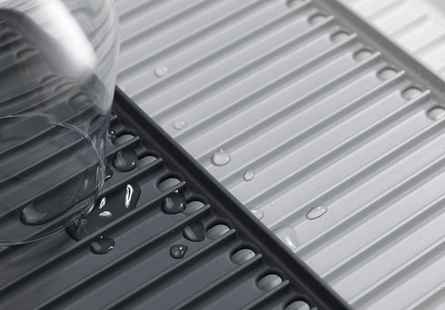 Joseph Joseph 85178 Tier Expandable Draining Mat, Gray, One Size