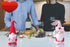 Valentines Gnomes Plush Decorations