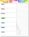 Weekly Meal Planner - Undated Magnetic Notepads with Grocery List, 7" x 9",52 Weeks, Meal Planning Pad for Refrigerator Door with Tear-Off Shopping List, Hanging Food/Menu Organizer Notepad