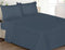 Ruvanti 4 Pcs Full Size Dark Grey Bed Sheets, Extra Soft Brushed 1800 Microfiber Sheet Set, Wrinkle Resistant, Breathable, Luxurious, Deep Pocket, Warm, Include Flat Sheet, Fitted Sheet, 2 Pillowcase.