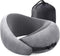 Visenta Neck Pillow for Travel. Premium Memory Foam. 360 Degree Neck Support Provides Incredible Comfortable. Dual-Side Chin Support. Compressible with Travel Pouch. Great Gift Choice. (Gray)