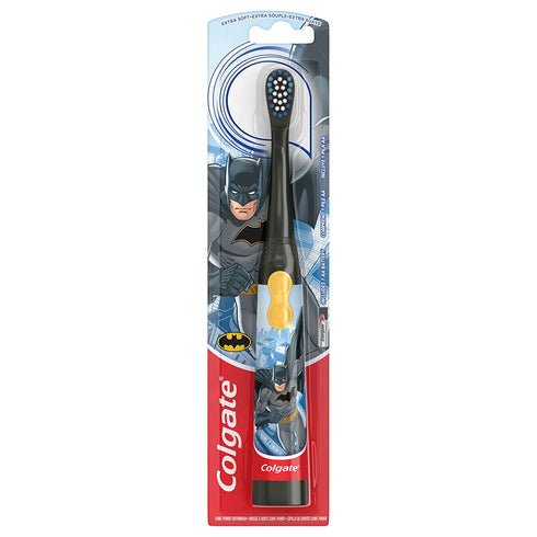 Colgate Kids Battery Powered Toothbrush, Trolls, Extra Soft Bristles, 1 Pack