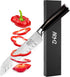 ARMZ Santoku Knife - Dishwasher Safe Japenese Chef Knife - Rust Resistant - 7 Inch - Multifunctional Chopping Knife for Meat and Vegetables - Includes Pakkawood Handle and Gift Box