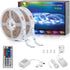 RGB Led Strip Lights 65.6ft with Remote, Sunity Led Lights Strip 20m with 44-Key Remote | 2.5m Power Cord | 600 SMD5050 LEDs for Bedroom/Kitchen/House DIY Decoration