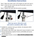 Fixing Sinking Office Chair, Office Chair Cylinder Replacement to Prevent Sinking, Adjustable Height Office Chair Gas Lift Cylinder Saver fix kit with A Wrench