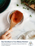 LE TAUCI Ceramic Spoon Rest for kitchen, 4.8 Inches Spoon Holder for Stove Top, Coffee Spoon Rest, Spoon Cradle, Kitchen Basics, Kitchen Accessories For Utensils, Set of 4, White