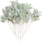 Ling's moment Artificial Flocked Lambs Ear Items ,10pcs Frosted Filler Leaves for Wedding Bouquet Centerpieces Floral Arrangement and Home Decor