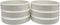 Sous Vide Perfect Hamburger / Burger Immersion Cooking Rings, SET of 6 (1/2 LB. Rings)