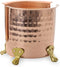 Monarch Abode 17099 Pure Copper Hand Hammered Sponge Holder, 4.5 in x 4 in x 3.5