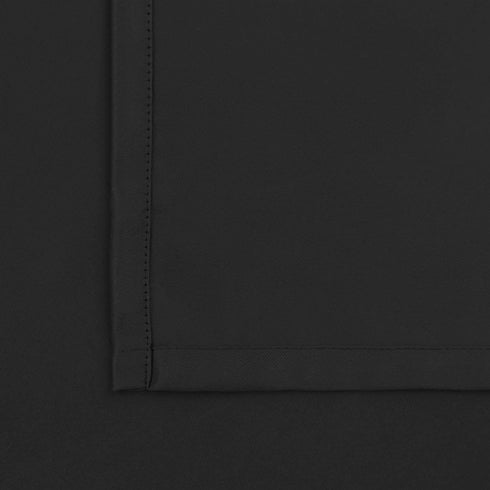 BGment Black Blackout Curtain Blinds - 38 x 45 Inch Thermal Insulated Rod Pocket and Back Tab Blackout Curtains for Kitchen/Home Decor/Bedroom, 2 Window Curtain Panels