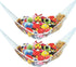 Stuffed Animal Toy Hammock - Best for Keeping Rooms Clean, Organized and Orderly - Comes with an E-Book, Toy Organizer Storage Net is Durable and Easy to Install(Two Pack)