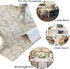Sequin Table Runners Mesh Champagne Gold Table Runners Set of 2 Metallic Tabletop 12x108inch Sparkly Table Overlay for Home Daily Use Banquet Party Decorations