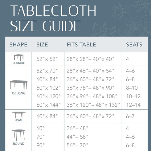 Elrene Home Fashions Farmhouse Living Buffalo Check Tablecloth, 52" x 52", Black/White