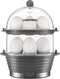 Chefman Electric Egg Cooker Boiler, Rapid Egg-Maker & Poacher, Food & Vegetable Steamer, Quickly Makes 12 Eggs, Hard or Soft Boiled, Poaching and Omelet Trays Included, Ready Signal, BPA-Free, Grey