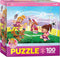 EuroGraphics Soccer Stars Go Girls Go! Puzzle (100-Piece)