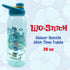 Silver Buffalo Disney Lilo and Stitch Tropical Refill Times Tritan Water Bottle, Screw Top Lid, 28 Ounces