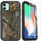 OTTARTAKS iPhone 11 Case for Men Boys Camo Design, iPhone 11 Case with Screen Protector, Shockproof 3-Layer Full Body Rugged Heavy Duty Protective Case for iPhone 11 6.1inch, Camouflage