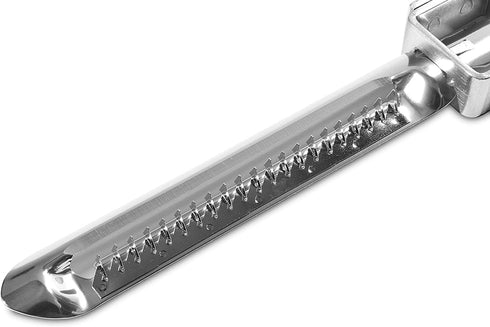 Seki Japan Vegetable Julienne Strips Peeler, dishwasher-safe, stainless steel blade with lade protector, great for cabbage, carrots, and salad