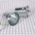 BESTOMZ Mini Metal Bucket Set of 6 10.5x7.2x10.5cm
