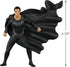 Hallmark Keepsake Christmas Ornament 2021, DC Comics Zack Snyder Justice League Black Suit Superman