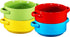Porcelain 19 Oz. Soup Bowls With Handles - Oven Safe Bowls For French Onion Soup, Multi-Color Oven Soup Bowls, Set Of 4